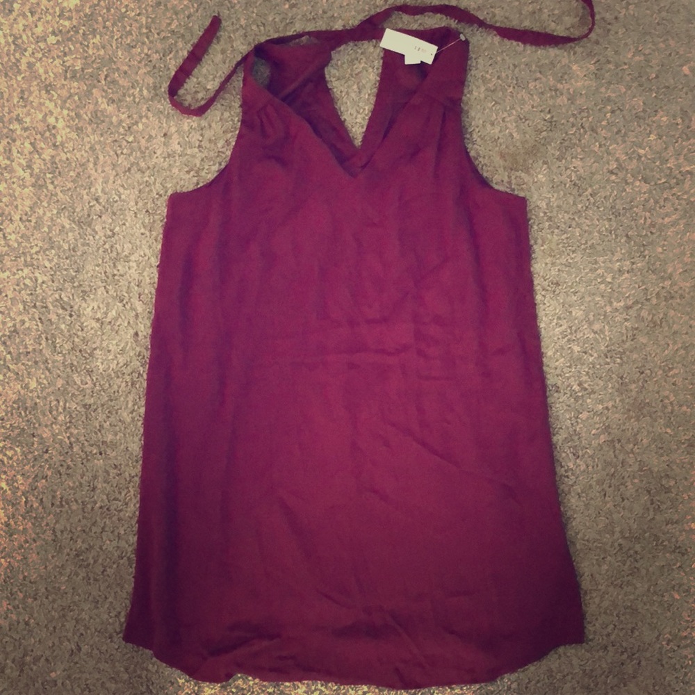 Old navy M petite burgundy dress